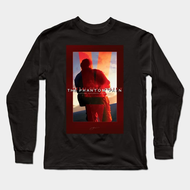 Metal Gear Solid V " Venom Snake" Poster Long Sleeve T-Shirt by Jamieferrato19